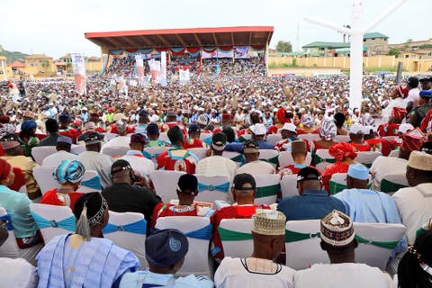 President Buhari in Ekiti