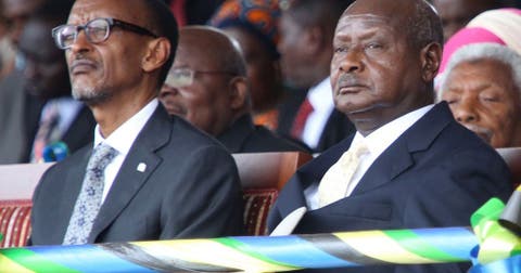 Image result for rwanda vs uganda presidents