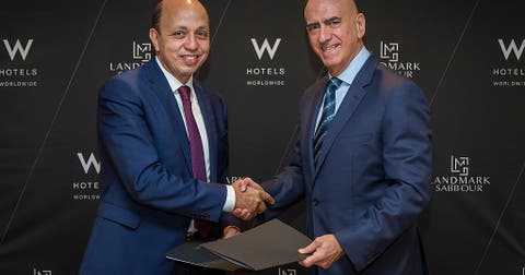 Αποτέλεσμα εικόνας για Marriott International signs agreement with Landmark Sabbour to open a W Hotel in Cairo, Egypt