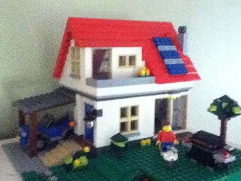 tiny house lego